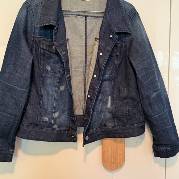 Long Sleeve Denim Jacket - NWOT - Picture 4 of 8